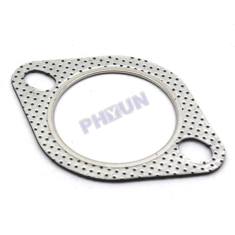 5pcs 2.5" 2-Bolt High Temp Exhaust Gaskets Turbo Manifold Header Downpipe Flange