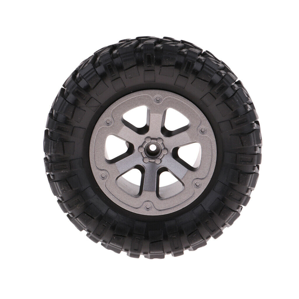 4x Replacement Piece For RC Car - Car Car Simulation 73mm Tire RC For WPL B14