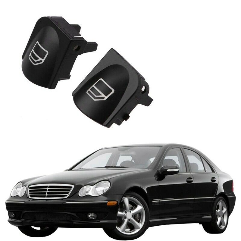 Window Switch Button Covers for Mercedes Benz W203 W208 C Clk Class Front LeftZ8