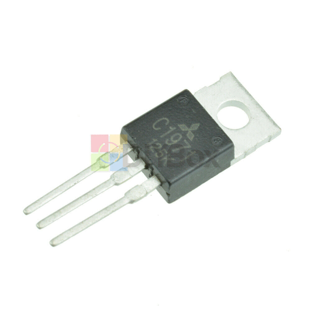 [10PCS] RF/VHF/UHF Power Transistor MITSUBISHI TO-220 2SC1971 C1971 100% GOOD