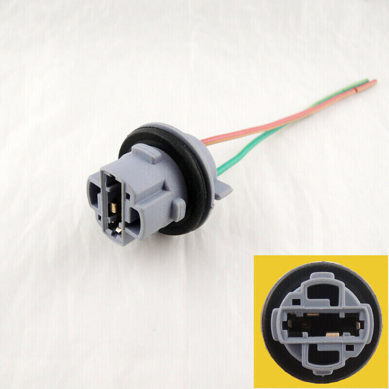2x 7440 T20 Female Brake Turn Signal Bulb holder Socket adapter Wiring Ha.l8