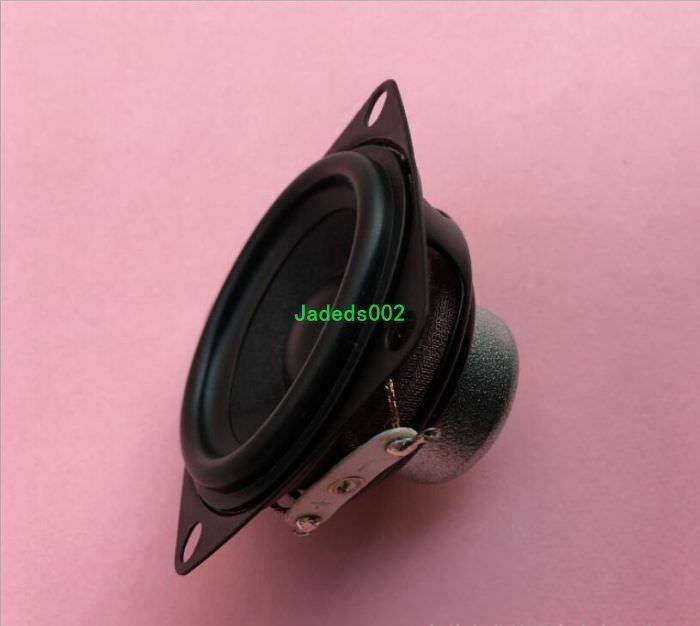 2pcs 52mm 4Ω 10W full-range Speaker 4ohm Rubber edge loudspeaker Home Audio Part