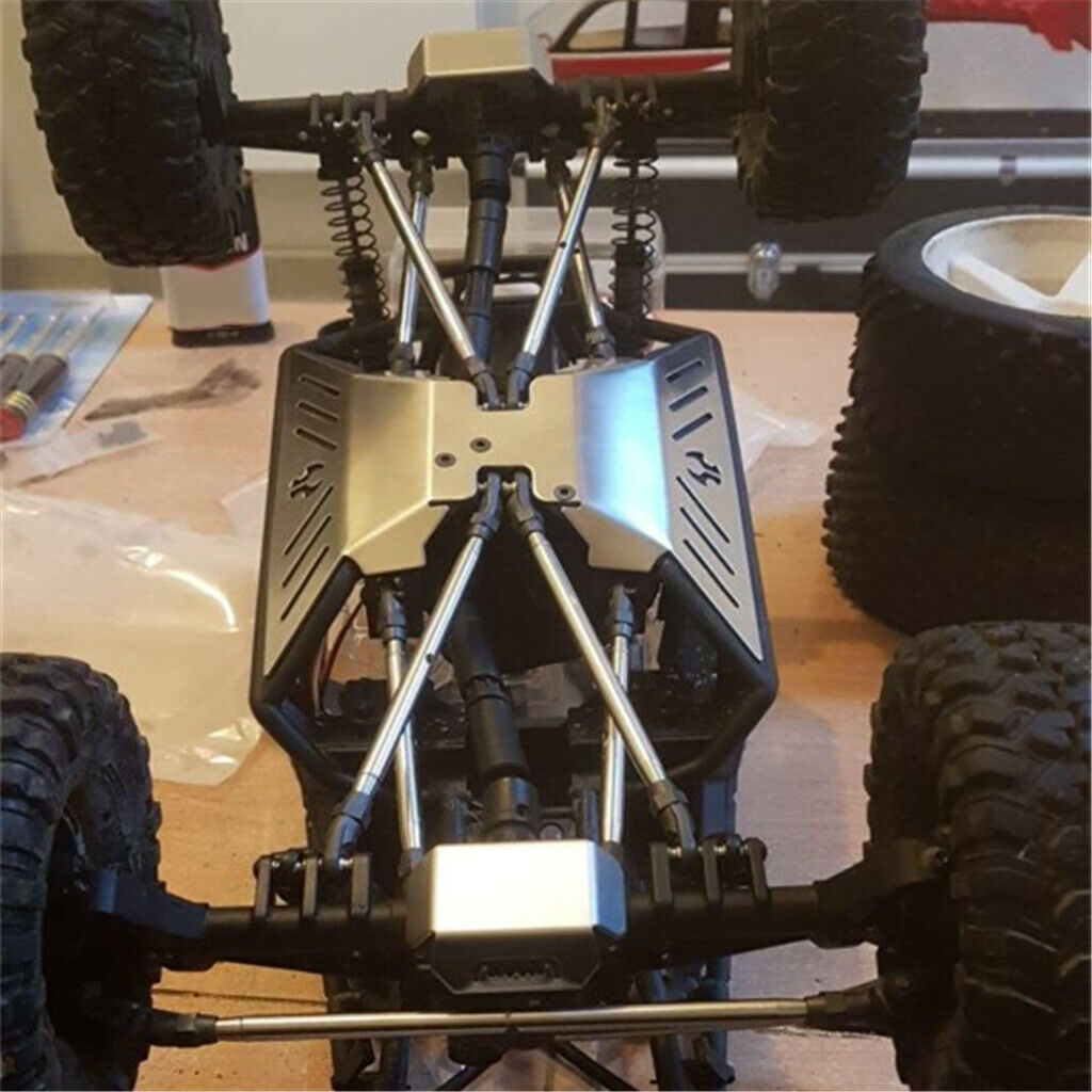 Upgrade RC Skid Plate Protector Front/Rear Axle Car Reduce Damage Set Parts