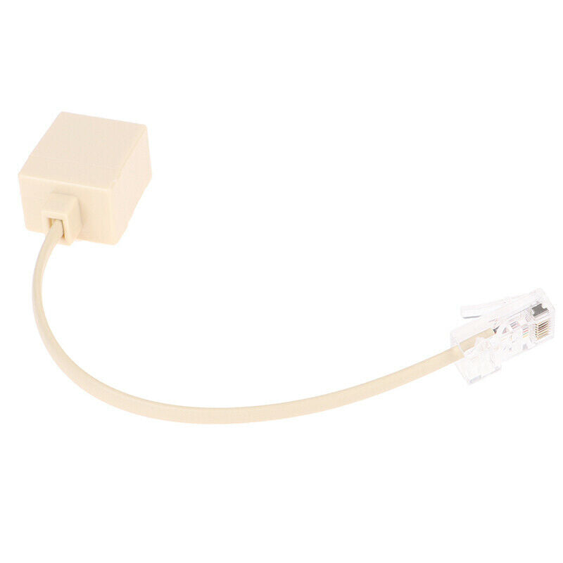 2pcs 8P4C / RJ45 male RJ11 6P4C to female M / F Adapter telephone Ethern.l8