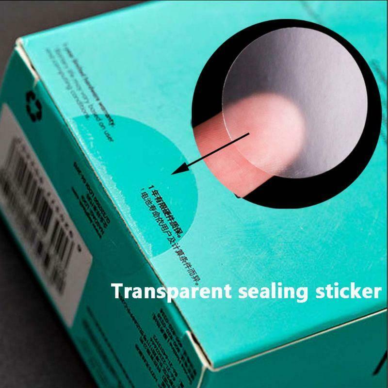 500pcs/roll Round Transparent Stickers Stamp Envelopes Cards Wedding Invitations