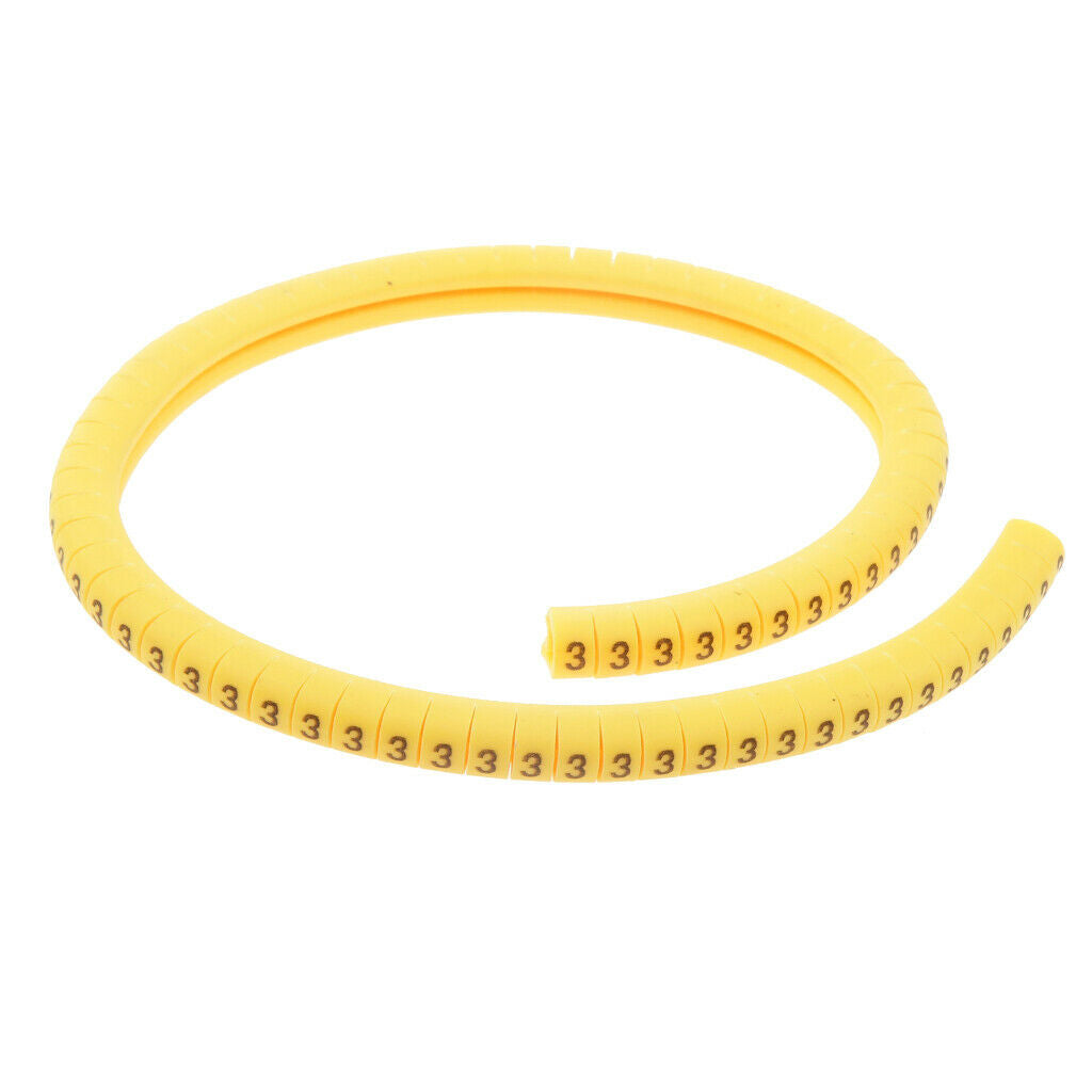 Accessories - Cable Management - Cable Marker Cable Sleeves Number 3 Pack of 100