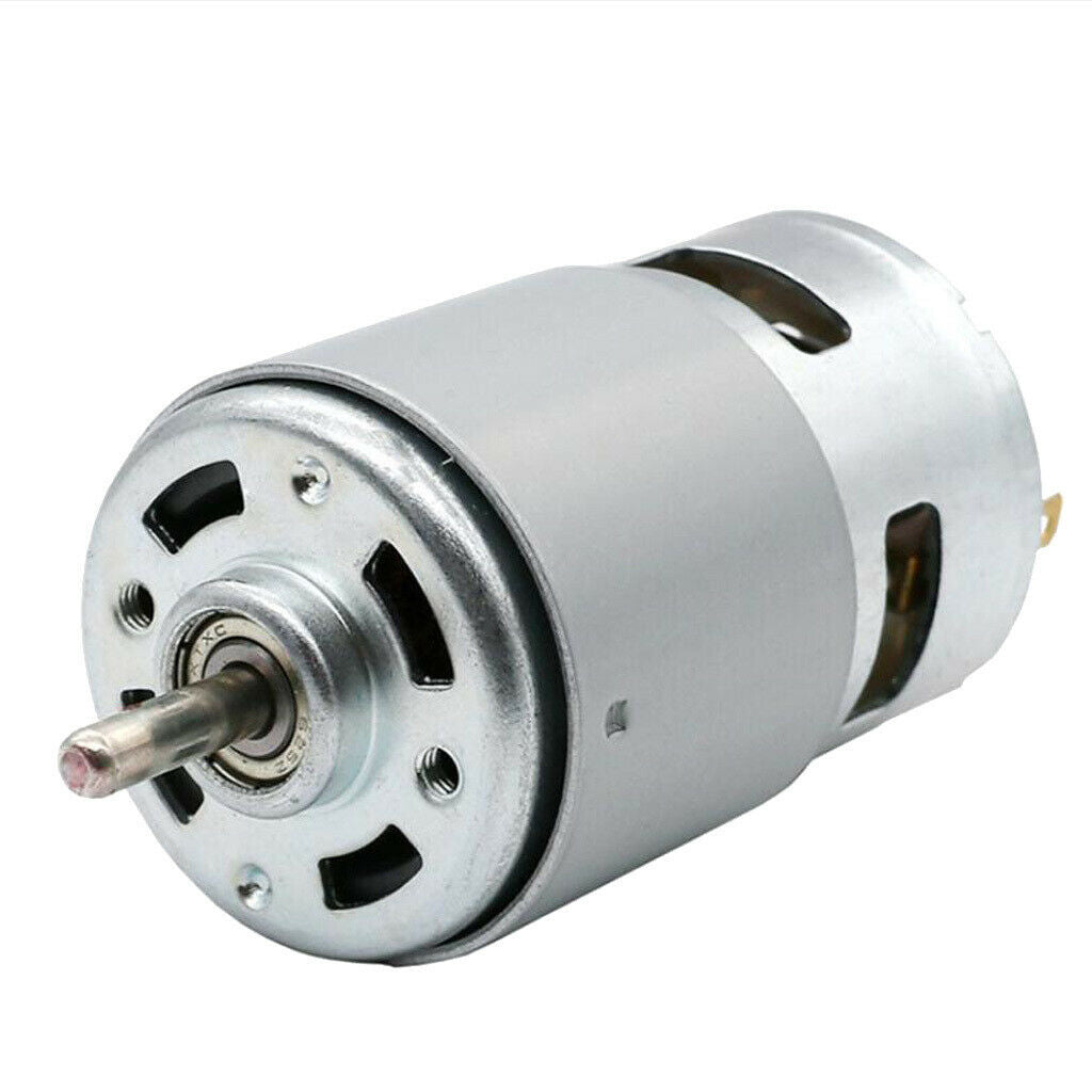 Metal DC 12V 12000RPM High Torque Electric Geared Gear Box DC 775 Motor