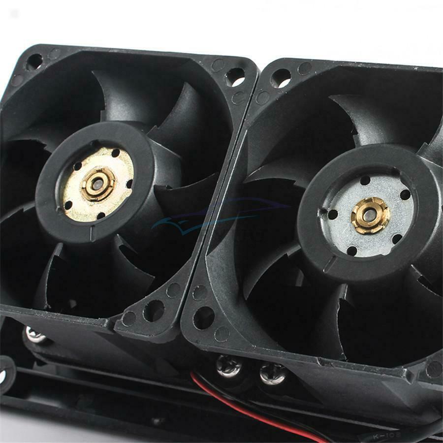 1PCS 25W Side Vent Exhaust Fan Plastic Black For RV Camper Trailer Boat Yacht