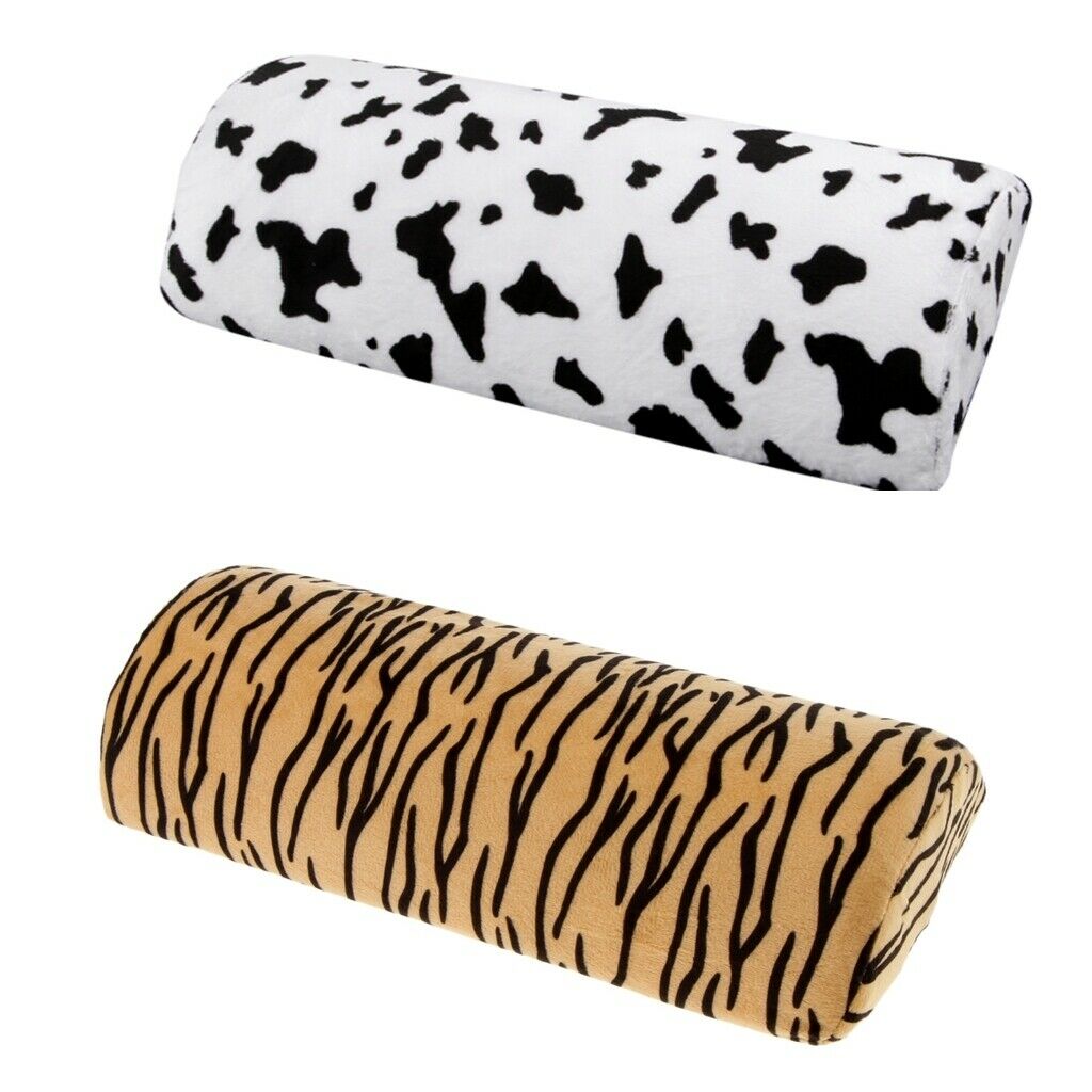 Washable Hand Arm Rest Cushion Nail Soft Sponge Pillow Manicure Tiger Stripe