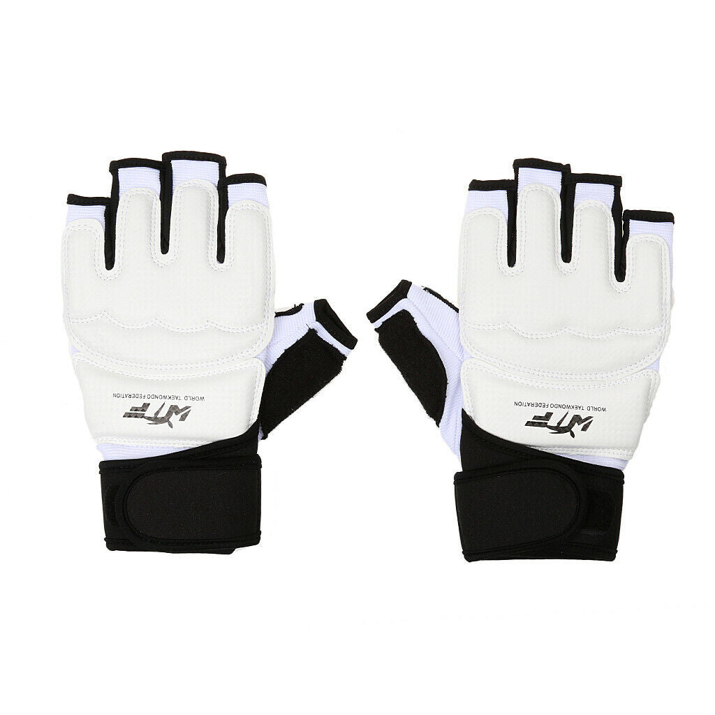 2 Pairs Boxing Grappling Fingerless Gloves