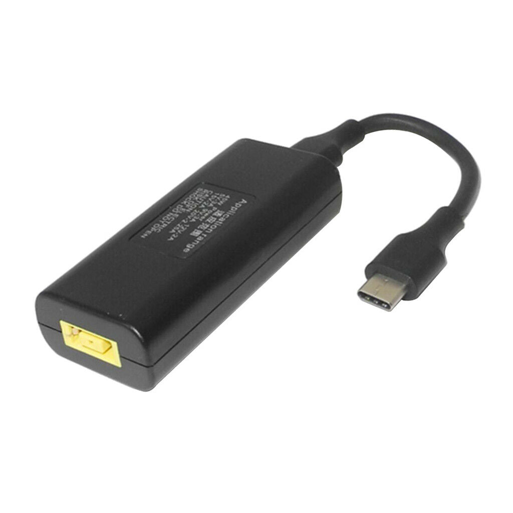 2x USB Female to USB Type C Jack Connector for Asus Laptop Charger 65W