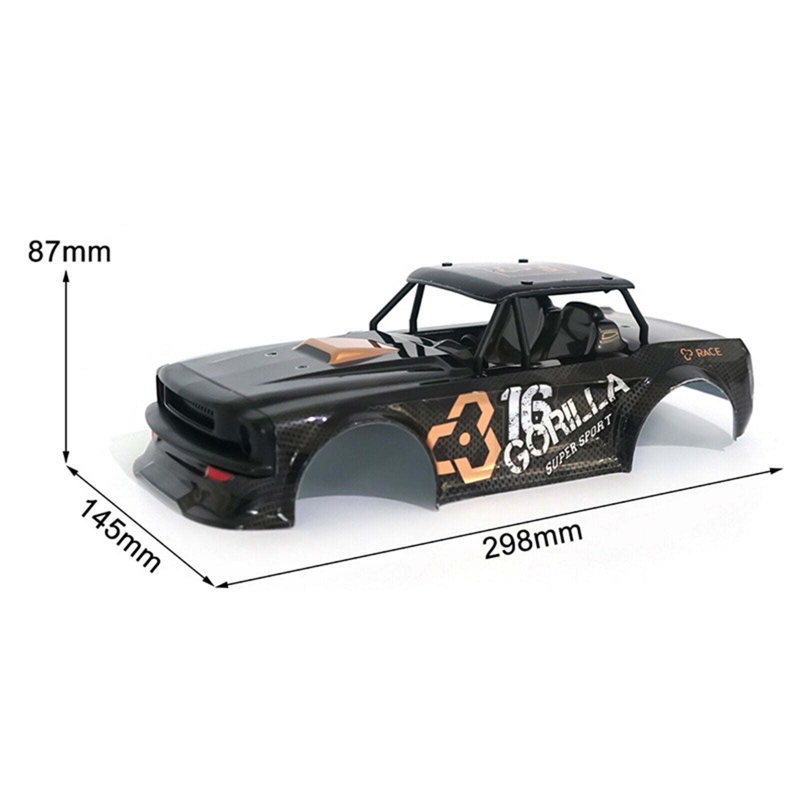 RC Body Shell Cover Replacement for SG-1604 RC Drift Car DIY Upgrade Parts