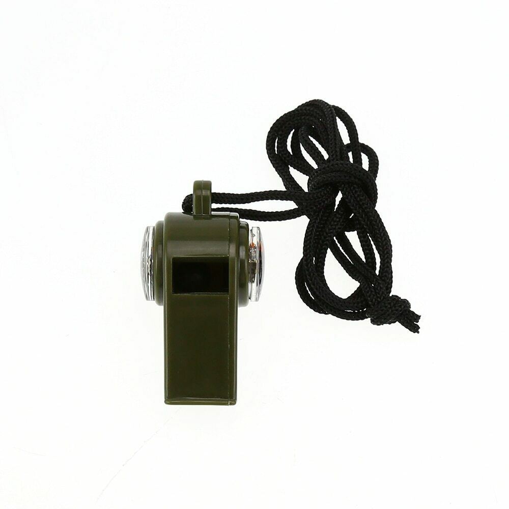 Whistle Compass Thermometer 3 In 1 Multi-Functional  Emergency Safety Tools
