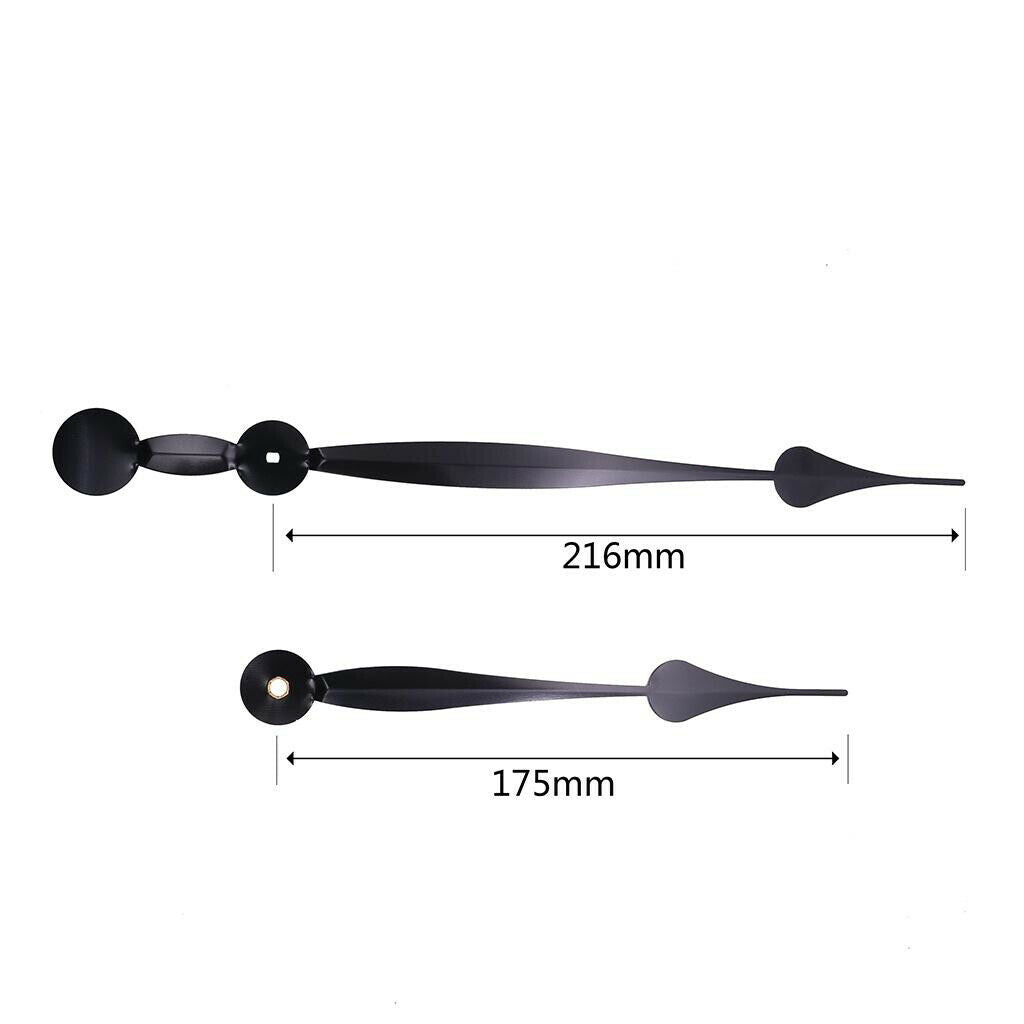 Clock Movement Mechanism Parts Quartz Clocks Making Kits with Spade Hands Acces