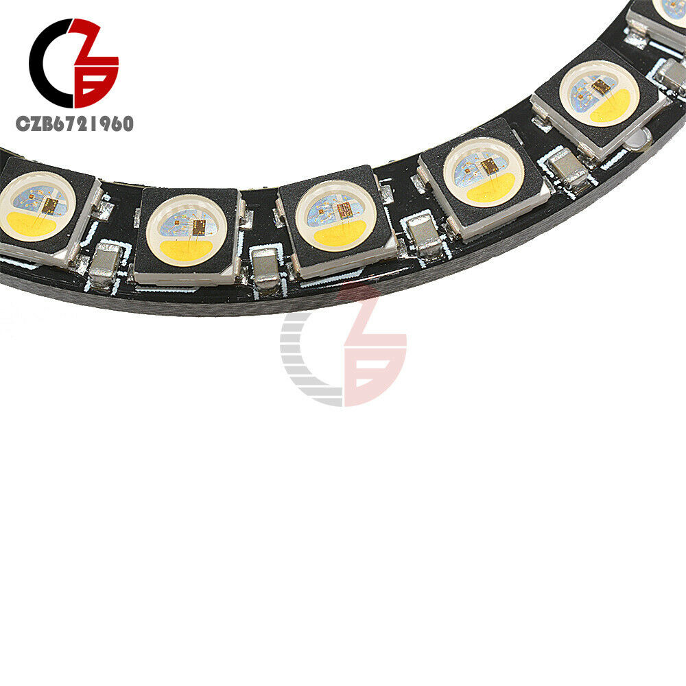 SK6812 RGBW 24-Bits 5050 LED Full Color Ring LEDs with Integrated Drivers 4500K