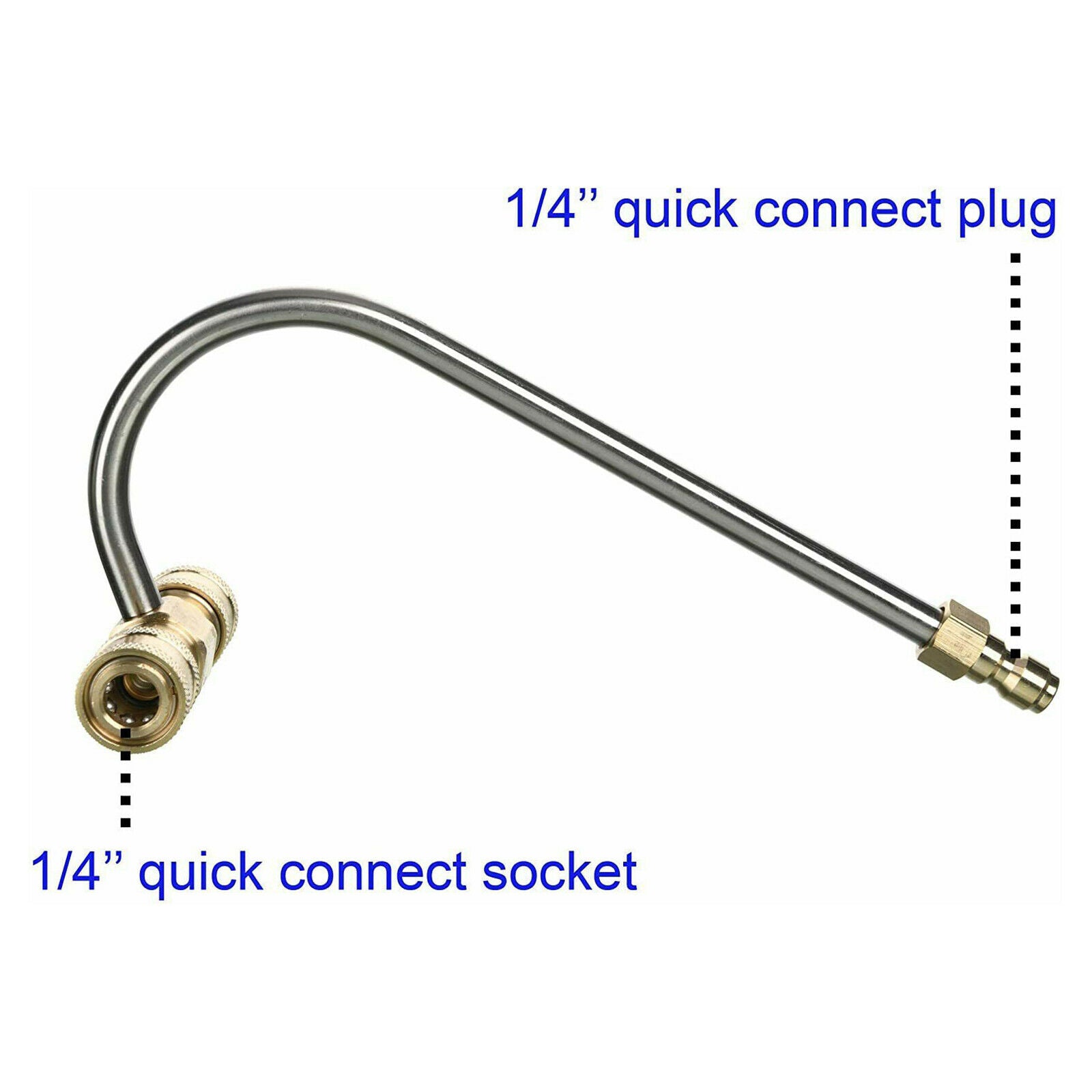 Daily Curved Pressure Washer Gutter Cleaning Attachment for Garden 4000 PSI