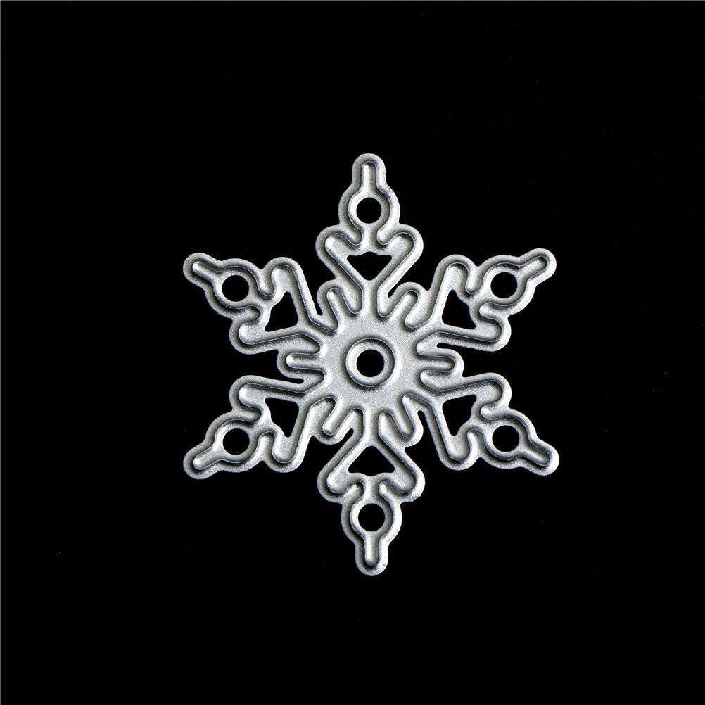 4x Snowflake Metal Cutting Dies Stencils for Scrapbooking DIY Craft Embossing Lt