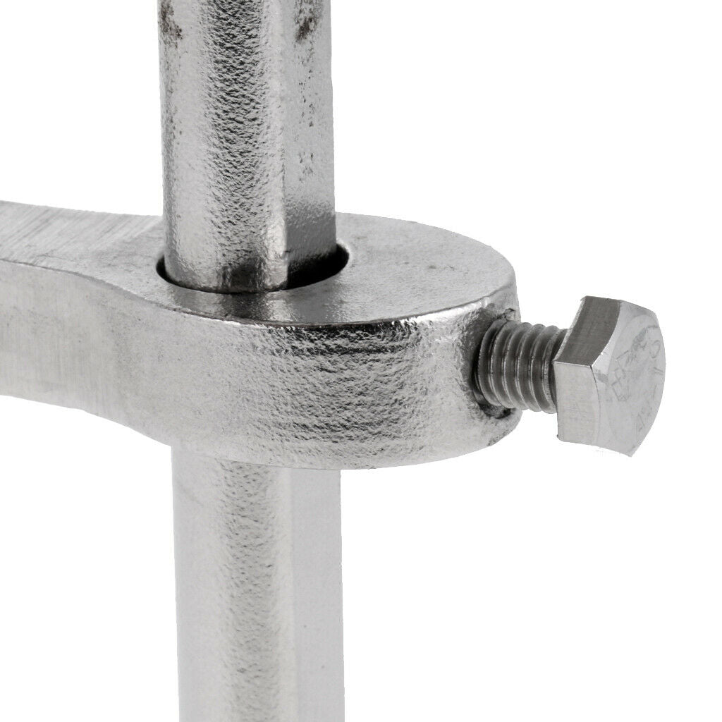 81 x 68mm 316 Stainless Steel Marine Boat Hatch Turning Lock Lift Handle