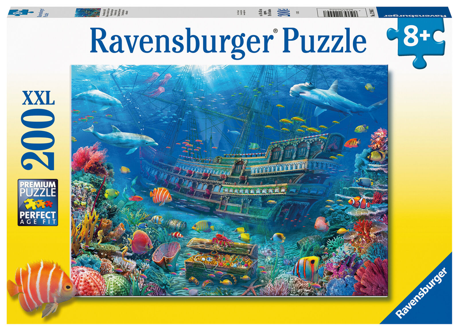 12944 Ravensburger Sunken Ship XXL 200pc Jigsaw Puzzle Children Kids Age 8yrs+