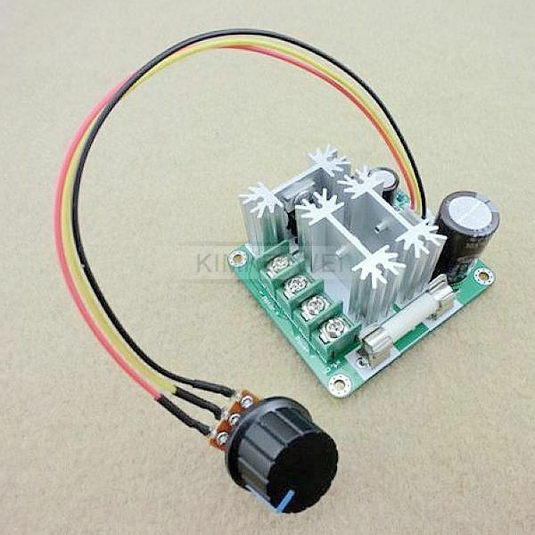 6V-12V-24V-36V-40V-60V-90V / 15A DC Motor Speed Control PWM Controller New