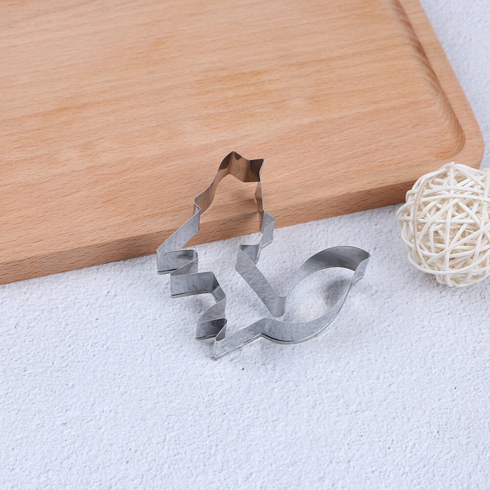 Stainless Steel fox Animal Cookie Cutter Cake Decoration Baking Mold Tool.l8