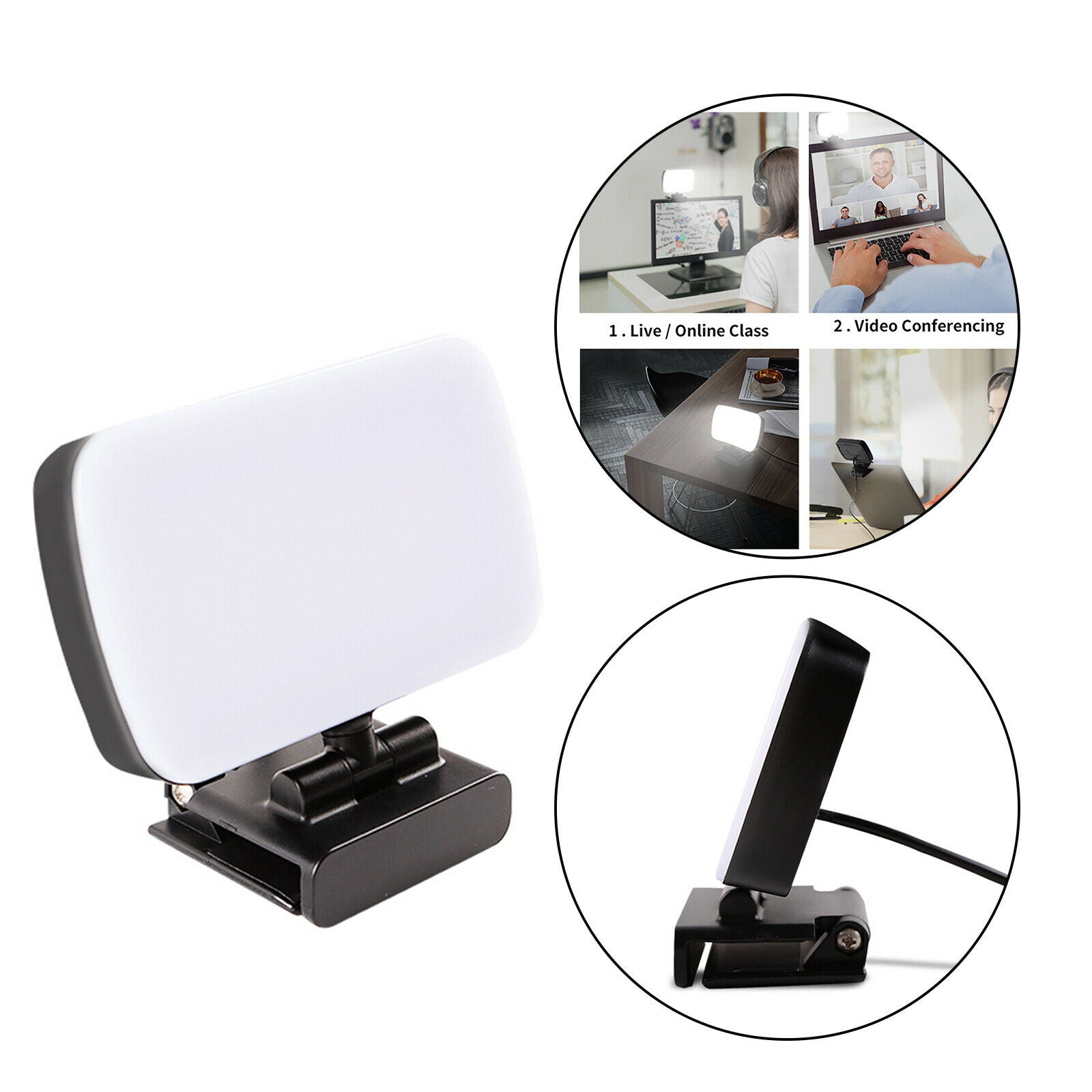 LED Video Light Pocket Photo Light for Video Recording   Bright Photo