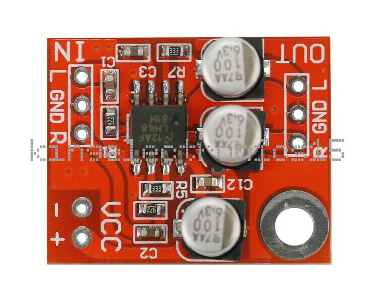 LM4881 Headphone Headset Amplifier Board Mini Audio Preamplifier Amplifiers