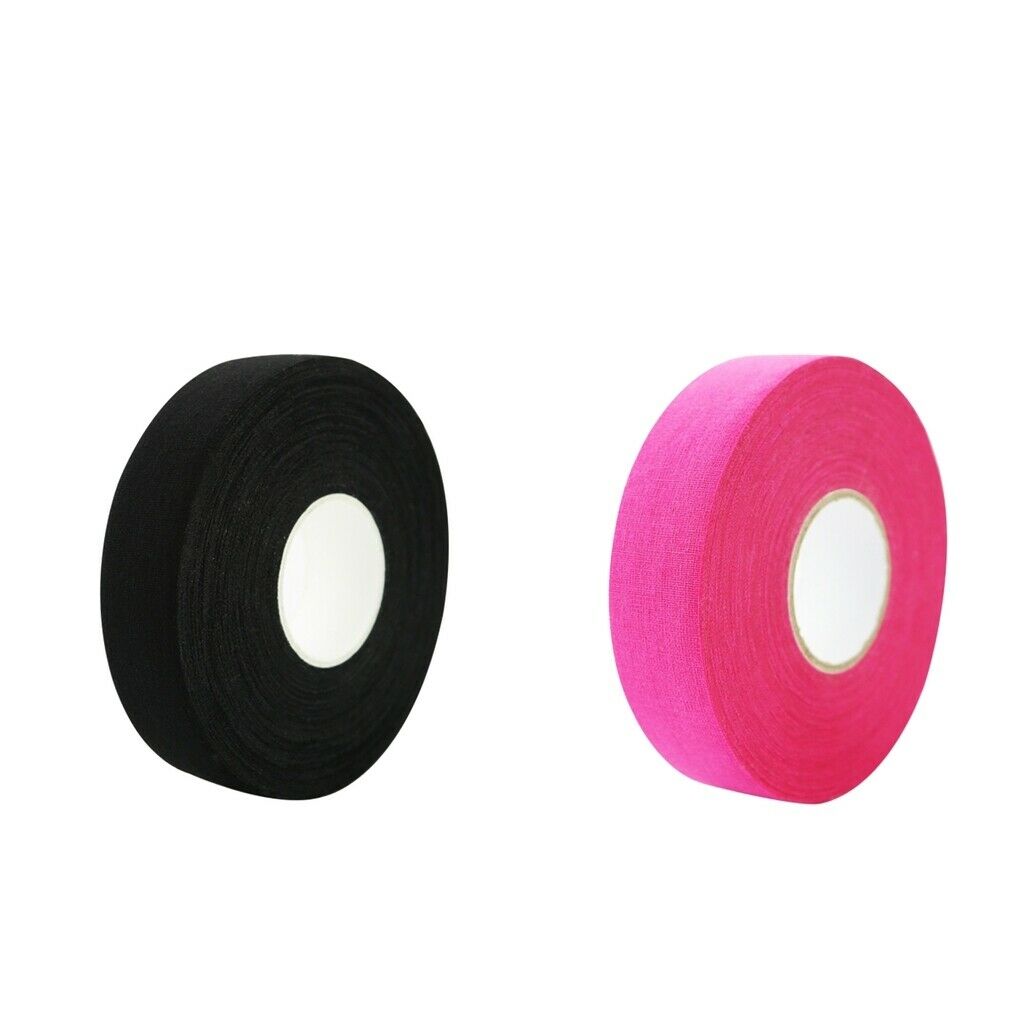 2x Hockey Stick Tape Self-Adhesive Cloth Wrap Cover Badminton Handle Grip