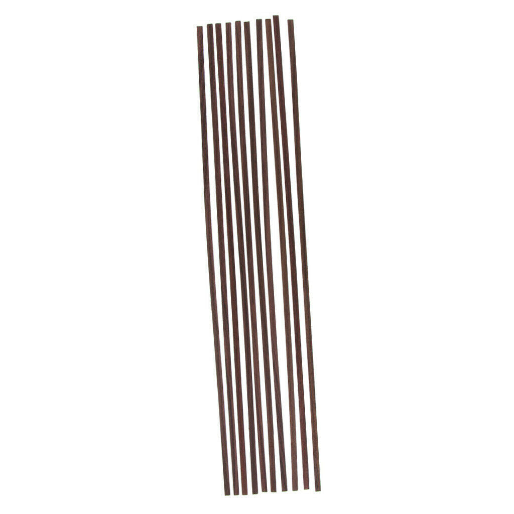 10x Luthier Binding Purfling Inlay Strip for Guitar Parts Accs -Rosewood