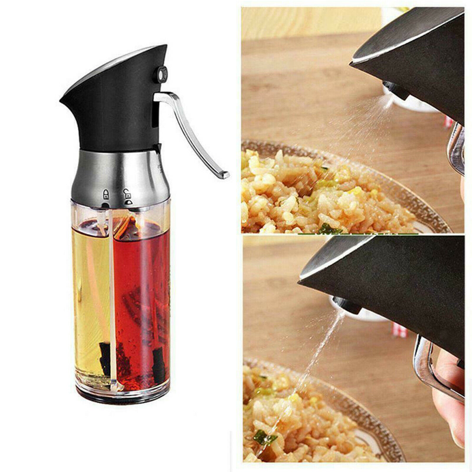 Olive Oil Vinegar Sprayer Mister Spray Pump Bottle BBQ Kitchen Gadget Tool