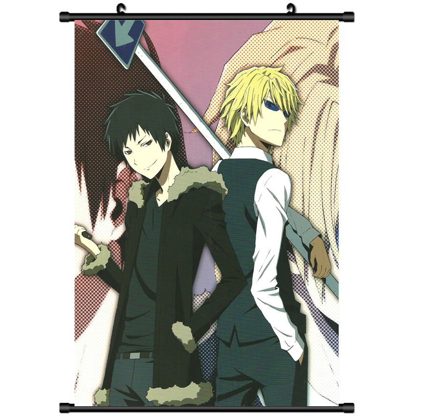 Hot Anime Durarara! Heiwajima Wall Poster Scroll Home Decor 2691