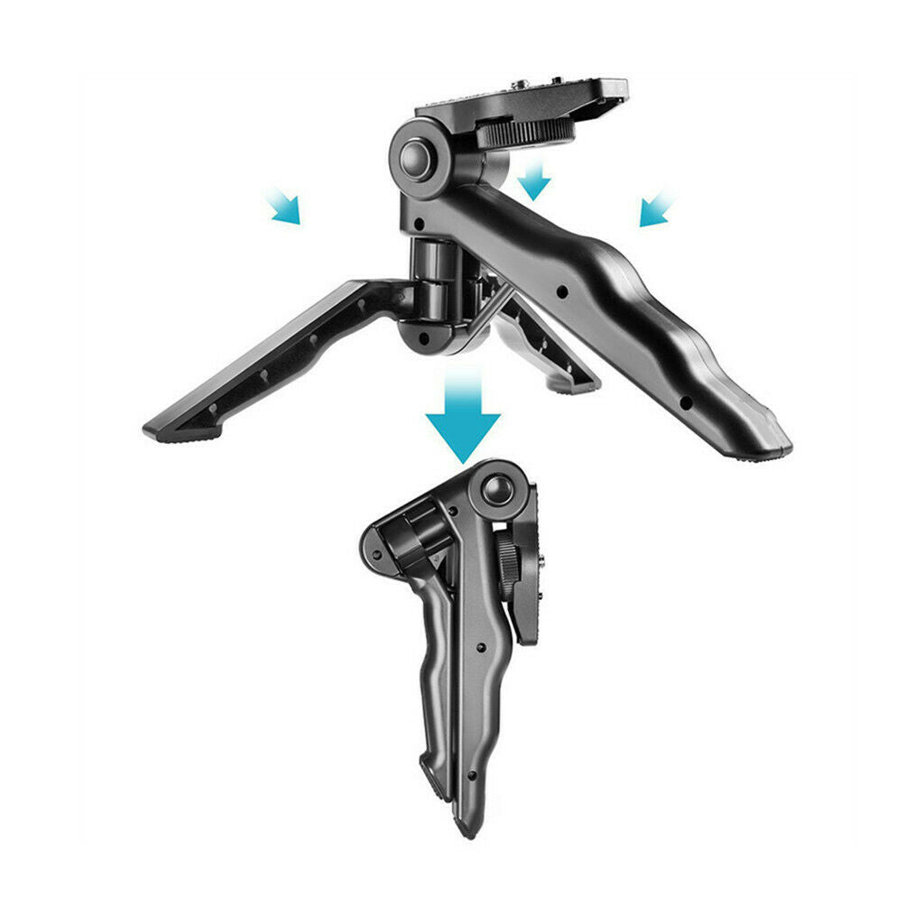 2x Universal Tabletop Hand Gun Grip Travel Stabilizer Stand DSLR Tripod