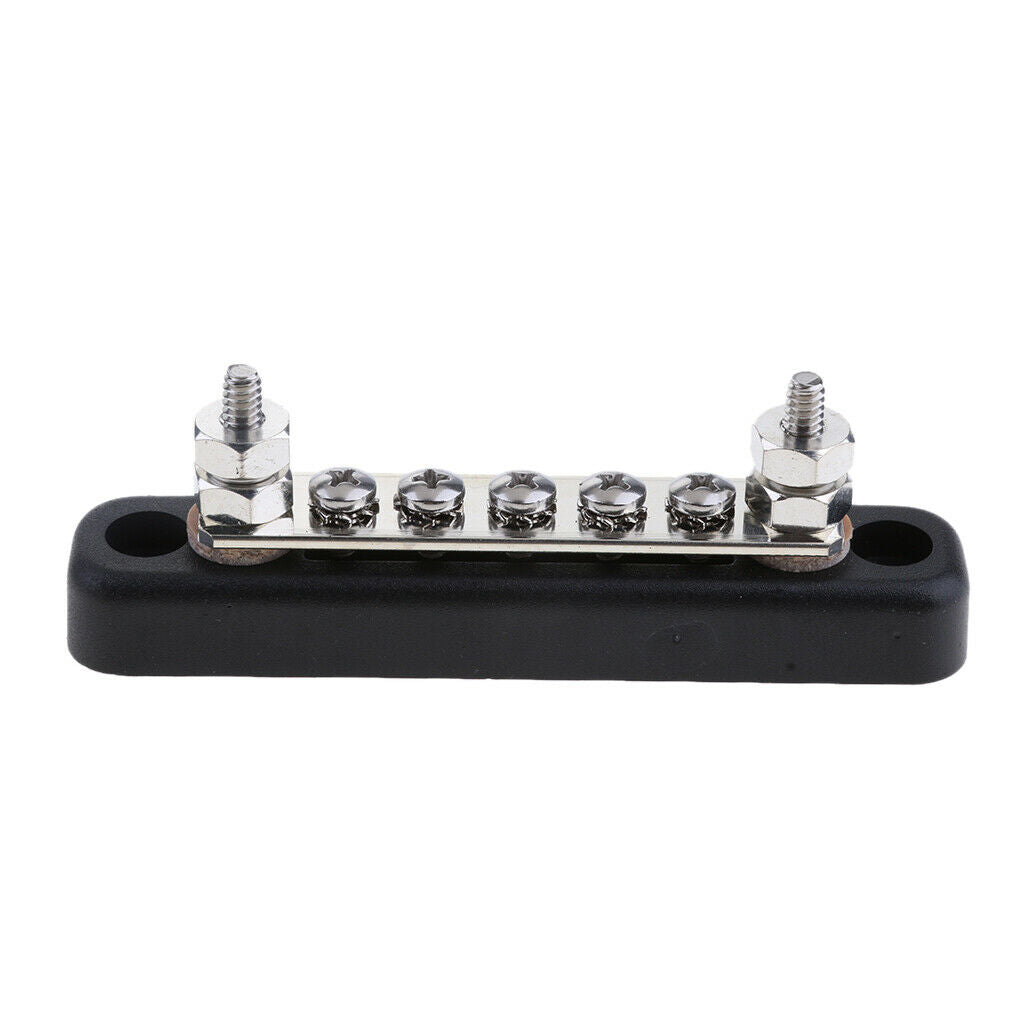 5 Point Auto Marine 100A Power Distribution Bus Bar Terminal Block