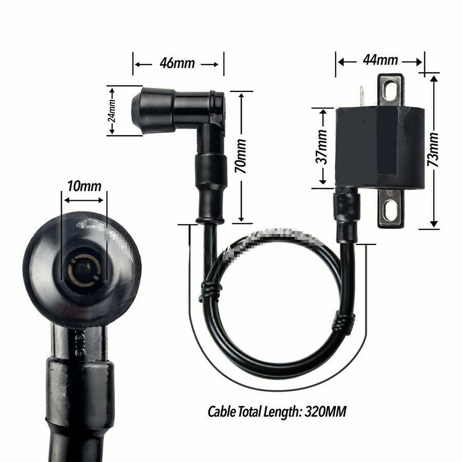 Coil Ignition For Chinese Motor Dirt Bike ATV Quad 50 70 110 125 150 200cc 250cc