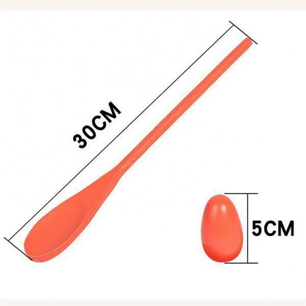Easter 6 Egg and Spoon Race Game Party Favor for Kids Game Toys Partiee