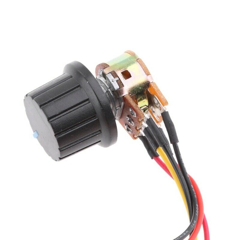 2X(DC 10-50V 40A DC Motor Regulator PWM Motor Speed Controller CW CCW ReverX6P9)