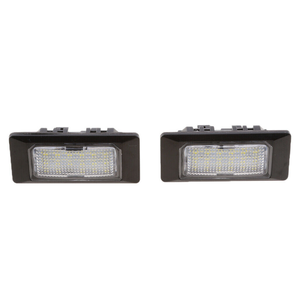 1 Pair High Quality Number Plate LED Light Lamp For BMW E36 318i/320i/M3