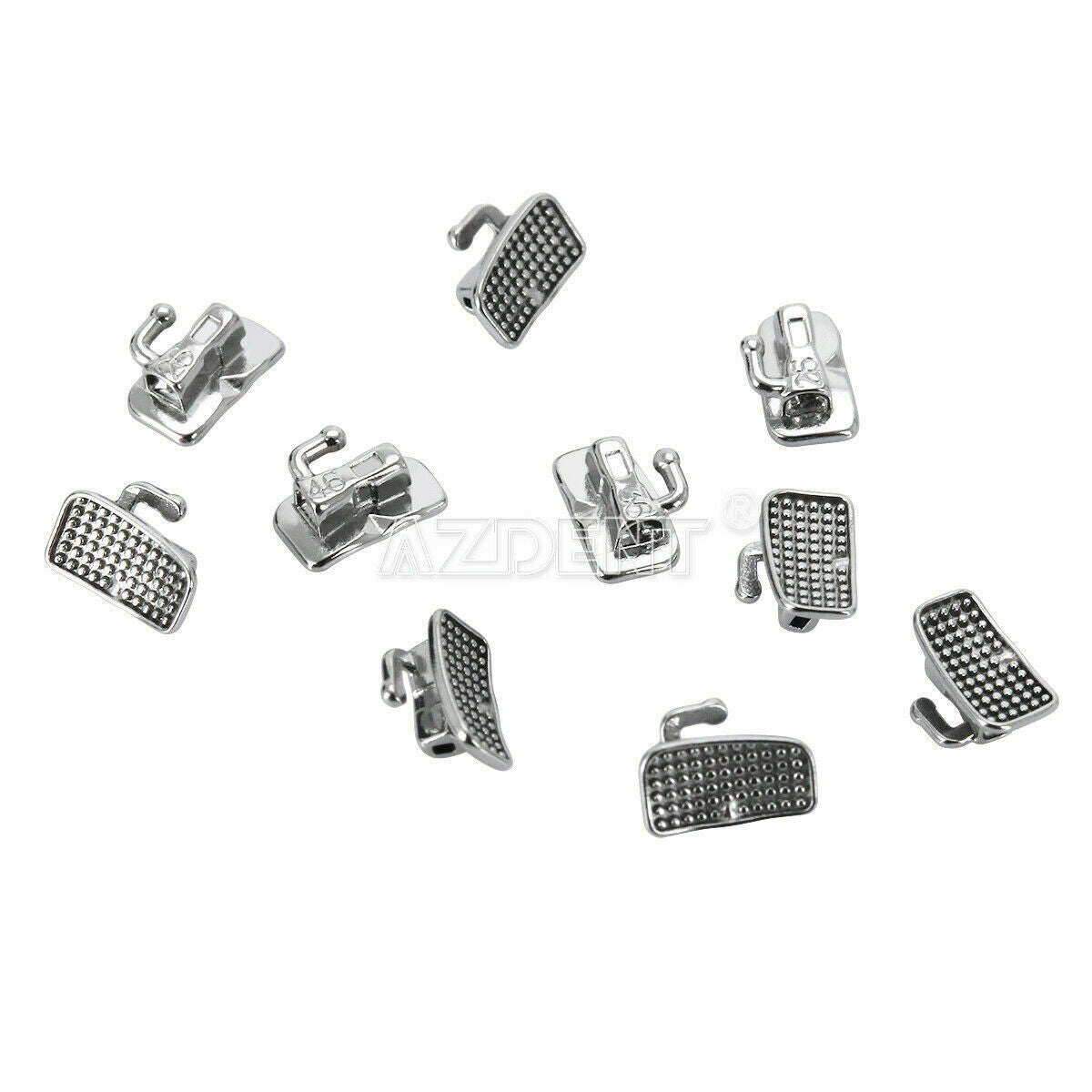 Dental 1st Molar Bondable Monoblock Non-Convertible Single Roth 0018 Buccal Tube