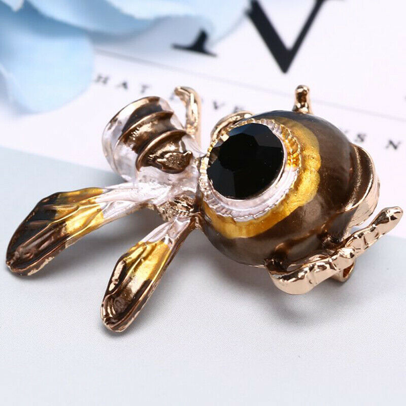 Fashion Women Honeybee Brooch Pins Collar Decoration Badge Corsage Jewelr.l8