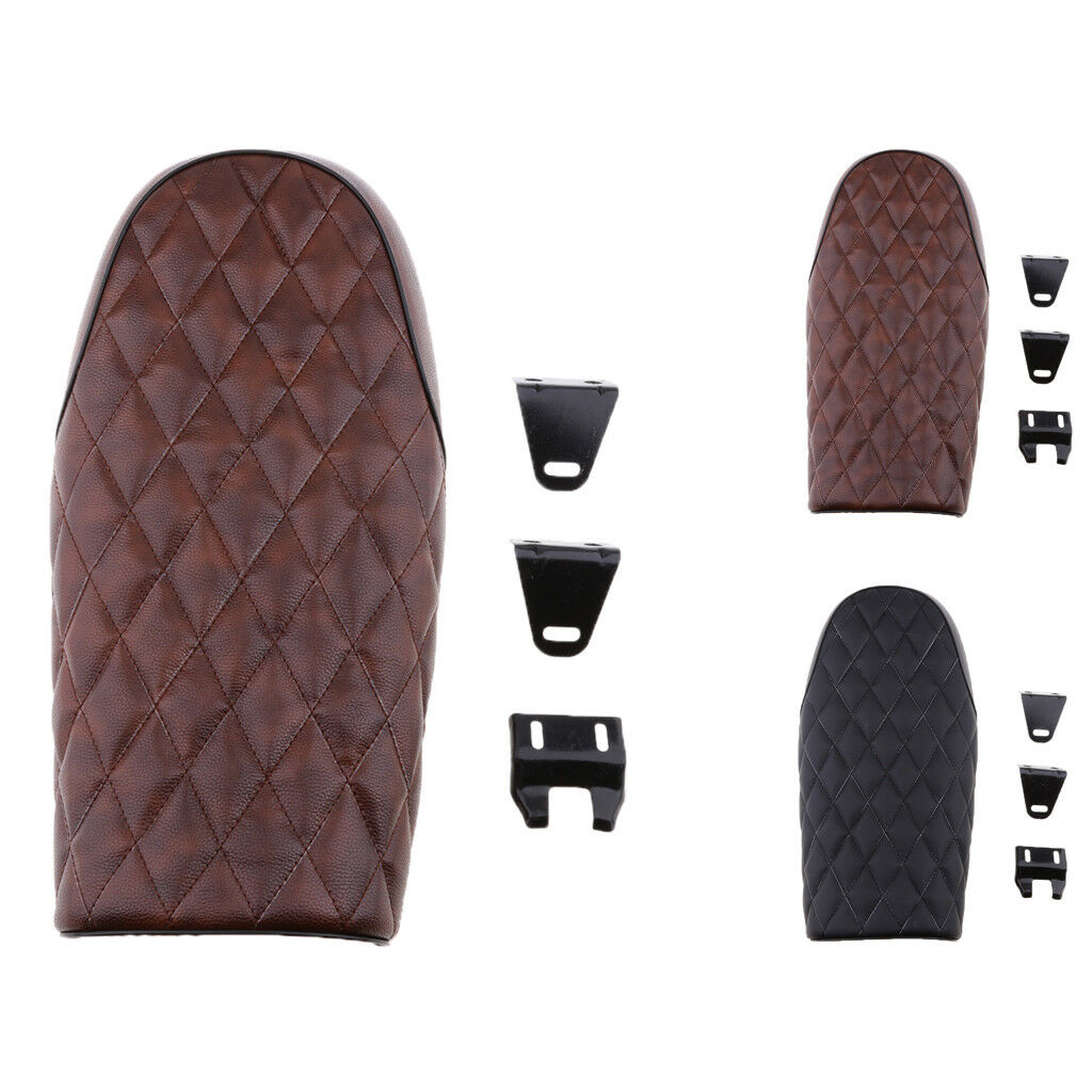Brown Flat Brat Cafe Racer Seat  Fit Suzuki GN125 GN400 GR650 GS GT