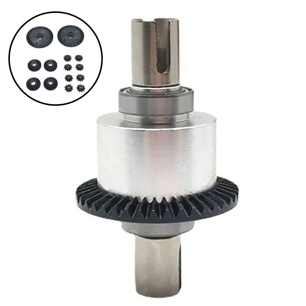 1:10 Scale RC 10T 20T 40T Metal Spur Diff Gear Set for WLtoys 104001 RC Car