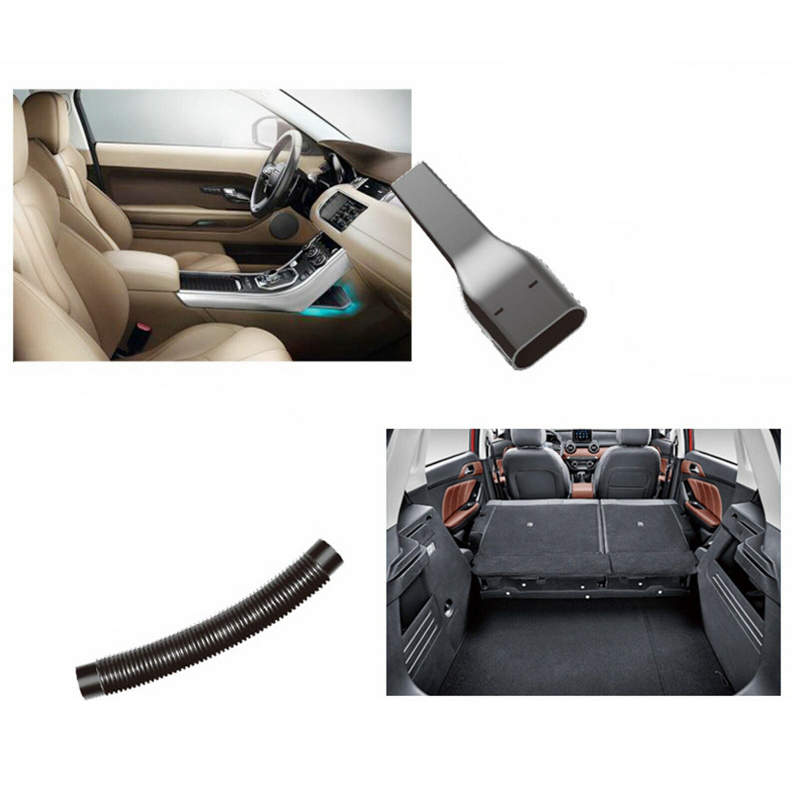 Cordless Vacuum Cleaner Car Truck Duster Machine Rechargeable White