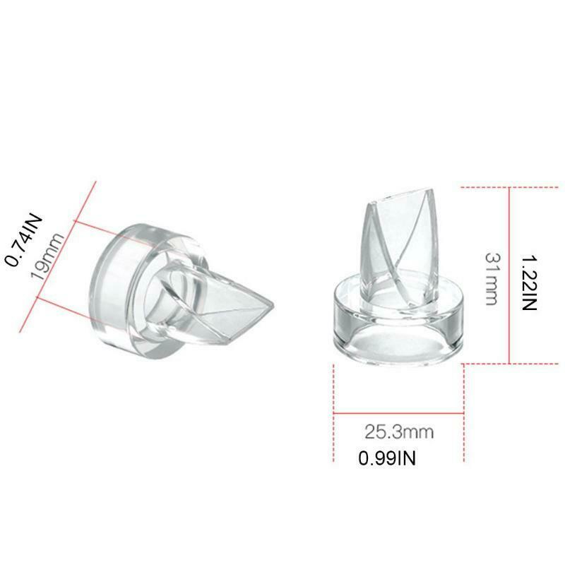 5 Pcs Silicone Duckbill Valves Breastpump Parts Baby Feeding Nipple Pump Replace