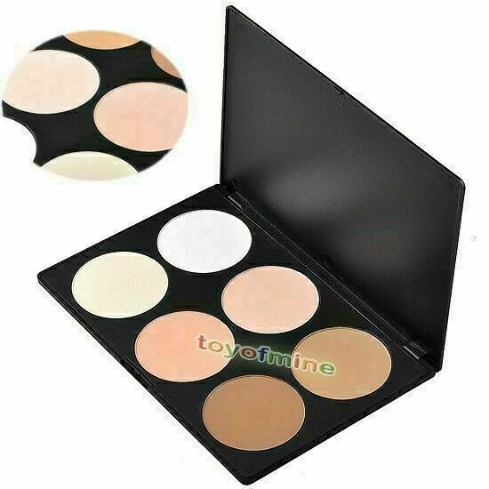 6 Color Makeup Cosmetic Blush Blusher Contour Palette
