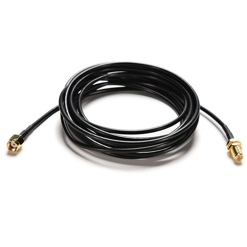 3 M Antenna Extension Cable RP SMA Male to Female Adapter Wireless Router VUBDA