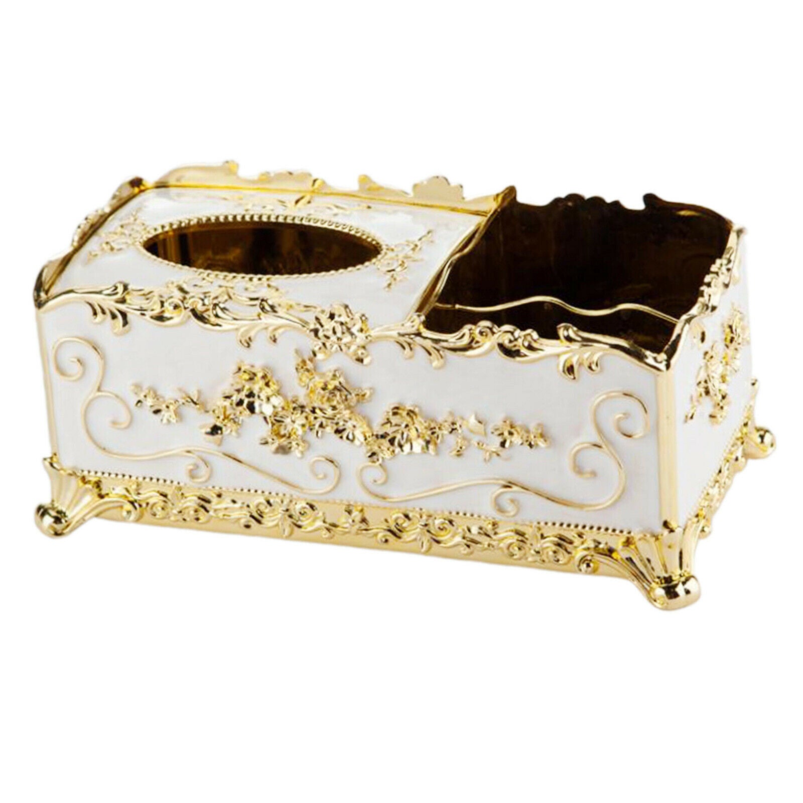 Tissue Box Cover Home Napkin Paper Case Living Room Remote Controller Holder
