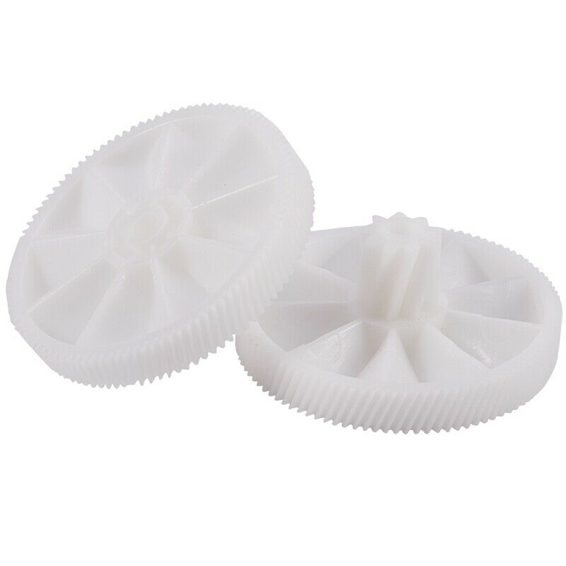 2Pcs Meat Grinder Spare Parts Plastic Mincer Gears Fit  Power Plus G1500 G1300S7