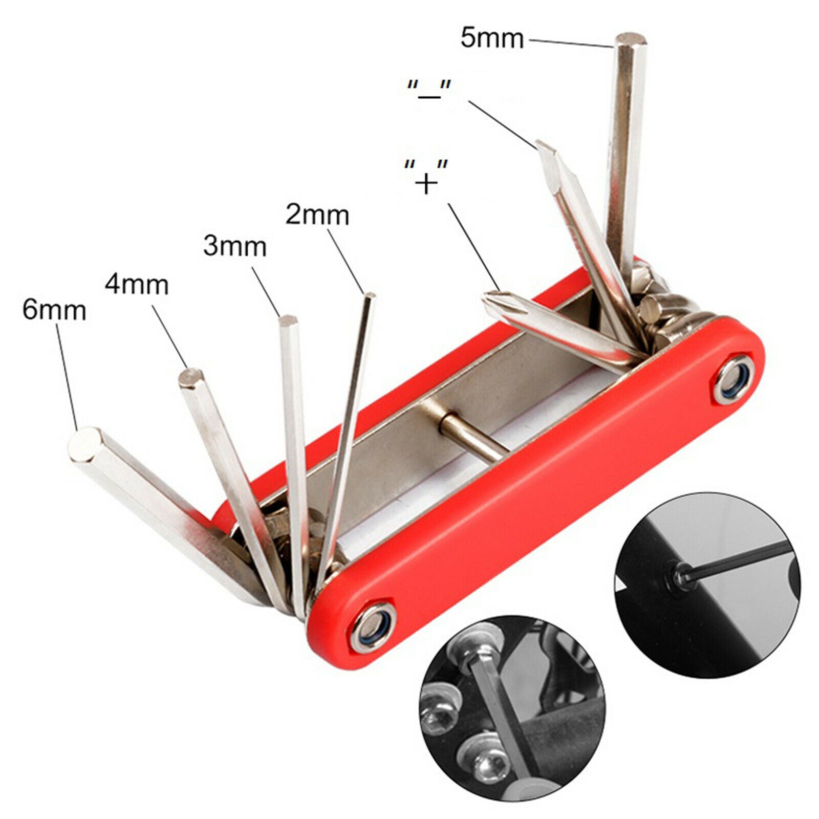 Bike Repair Tools Bicycle Key Wrench Tire Lever Fixed Set for Road Bikes