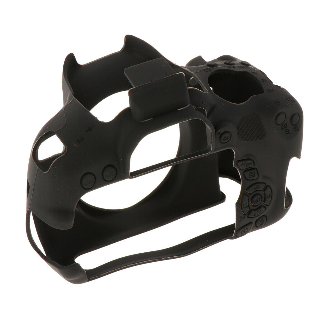 Silicone Protective Housing Camera Case Full Body Shell Cover Black