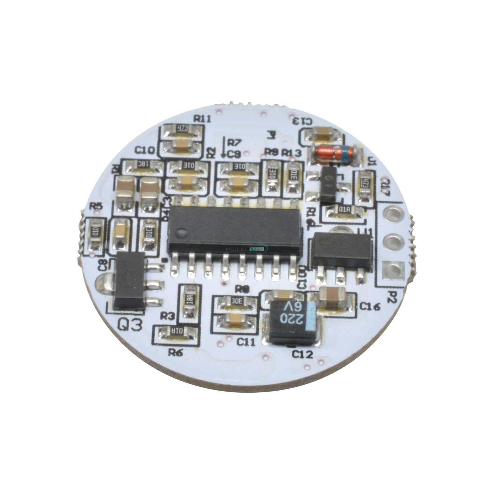 LED Microwave Radar Sensor for 3-12W Spherical Lamp Smart Switch 3.3-20V DC New